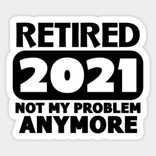 Retired 2021 Sticker